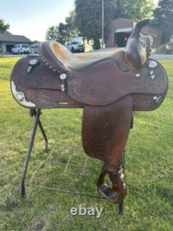 Horse Tack 15 1/2 Custom Mike Wick Western Saddle