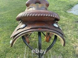 Horse Tack 15 1/2 Custom Mike Wick Western Saddle