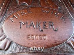 Horse Tack 15 1/2 Custom Mike Wick Western Saddle