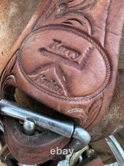 Horse Tack 15 1/2 Kerry Kuhn Ranch Cutter Cowhorse Western Saddle