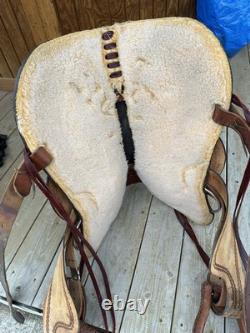 Horse Tack 15 1/2 The American Western Barrel Racing Saddle
