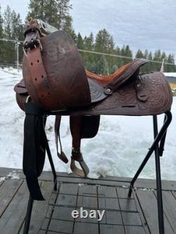 Horse Tack 15 Campbell Western Saddle