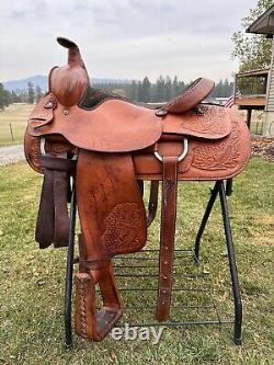 Horse Tack 15 Circle A American Western Saddle