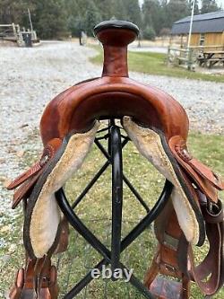 Horse Tack 15 Circle A American Western Saddle