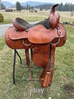 Horse Tack 15 Circle A American Western Saddle