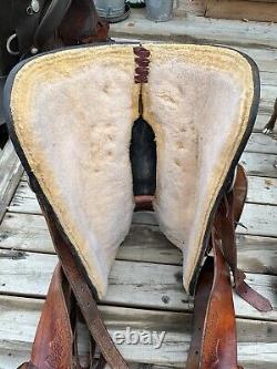 Horse Tack 15 Circle A American Western Saddle