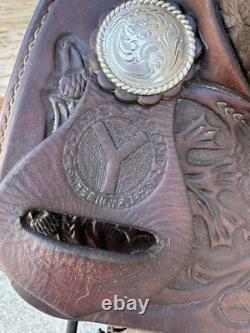 Horse Tack 15 Circle Y Western Equitation Show Saddle