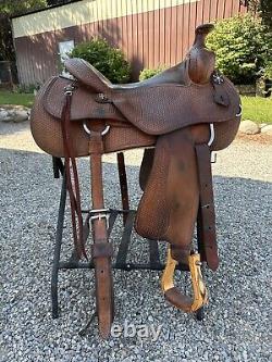 Horse Tack 15 Earl Twist Reining Western Saddle