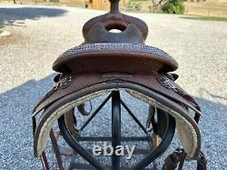 Horse Tack 15 Earl Twist Reining Western Saddle