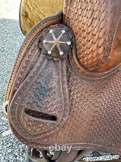 Horse Tack 15 Earl Twist Reining Western Saddle