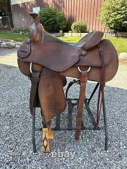 Horse Tack 15 Earl Twist Reining Western Saddle