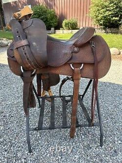 Horse Tack 15 Earl Twist Reining Western Saddle