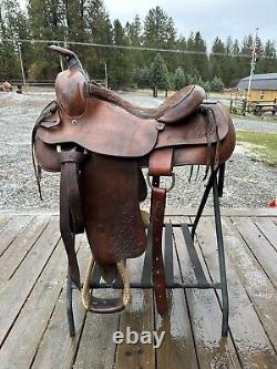 Horse Tack 15 Hereford Western Saddle