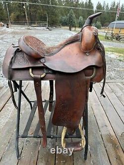 Horse Tack 15 Hereford Western Saddle