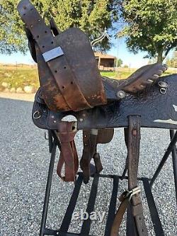 Horse Tack 15 Simco Western Saddle