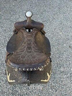 Horse Tack 15 Simco Western Saddle