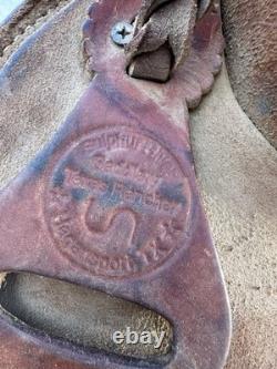Horse Tack 15 Sulfur River Texas Wade Western Ranch Roping Saddle