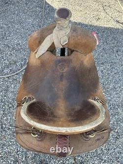 Horse Tack 15 Sulfur River Texas Wade Western Ranch Roping Saddle