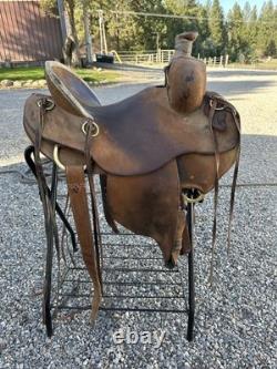 Horse Tack 15 Sulfur River Texas Wade Western Ranch Roping Saddle