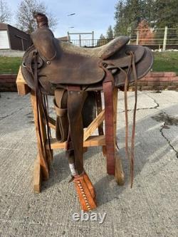 Horse Tack 15 Western Ranch Roping Trail Saddle