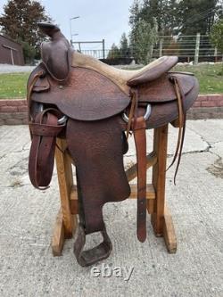 Horse Tack 15 Western Saddle