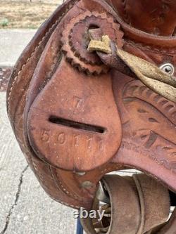 Horse Tack 15 Western Saddle