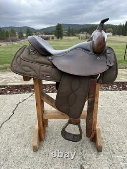 Horse Tack 16 Bighorn Western Trail Saddle