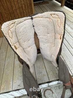 Horse Tack 16 Bighorn Western Trail Saddle