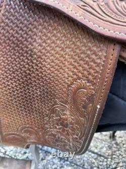 Horse Tack 16 Bob's Duane Latimer Reining Western Saddle