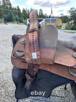Horse Tack 16 Bob's Duane Latimer Reining Western Saddle