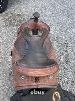 Horse Tack 16 Bob's Duane Latimer Reining Western Saddle Horse Tack 16 Bob's Duane Latimer Reining Western Saddle