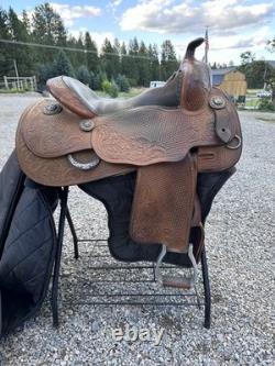 Horse Tack 16 Bob's Duane Latimer Reining Western Saddle
