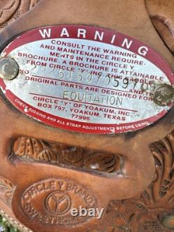 Horse Tack 16 Circle Y Western Equitation Show Saddle Horse Tack 16 Circle Y Western Equitation Show Saddle