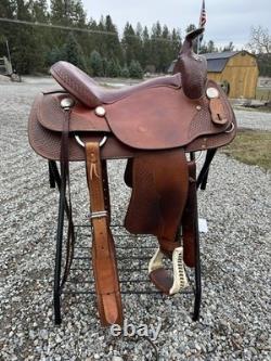 Horse Tack 16 Crates Western Trail Saddle