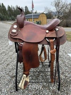 Horse Tack 16 Crates Western Trail Saddle