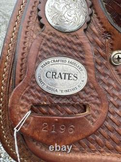 Horse Tack 16 Crates Western Trail Saddle