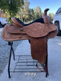 Horse Tack 16 Custom Western Ranch Saddle
