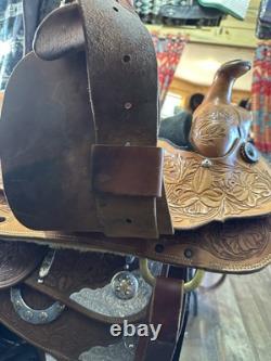 Horse Tack 16 Custom Western Ranch Saddle