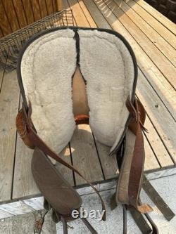 Horse Tack 16 Fabtron Trail Barrel Western Saddle