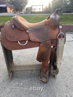 Horse Tack 16 Martin Western Reining Saddle
