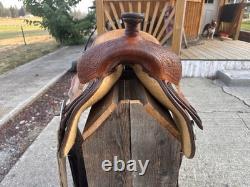 Horse Tack 16 Martin Western Reining Saddle Horse Tack 16 Martin Western Reining Saddle