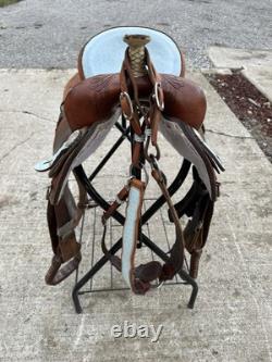 Horse Tack 16 Saddle King Western Barrel Racing Saddle