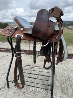 Horse Tack 16 Saddle King Western Barrel Racing Saddle