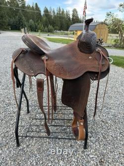 Horse Tack 16 Stuart Rybak Elite Western Roper Ranch Saddle
