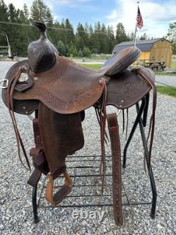 Horse Tack 16 Stuart Rybak Elite Western Roper Ranch Saddle