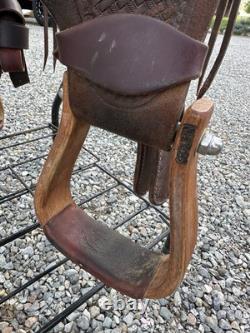 Horse Tack 16 Stuart Rybak Elite Western Roper Ranch Saddle
