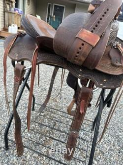Horse Tack 16 Stuart Rybak Elite Western Roper Ranch Saddle