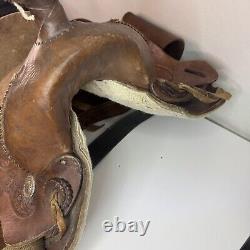 Horse Tack 16 Western Leather Handmade Vintage Saddle