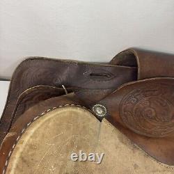 Horse Tack 16 Western Leather Handmade Vintage Saddle