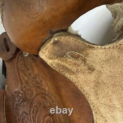 Horse Tack 16 Western Leather Handmade Vintage Saddle